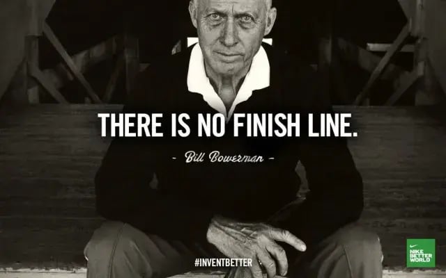 there is no finish line